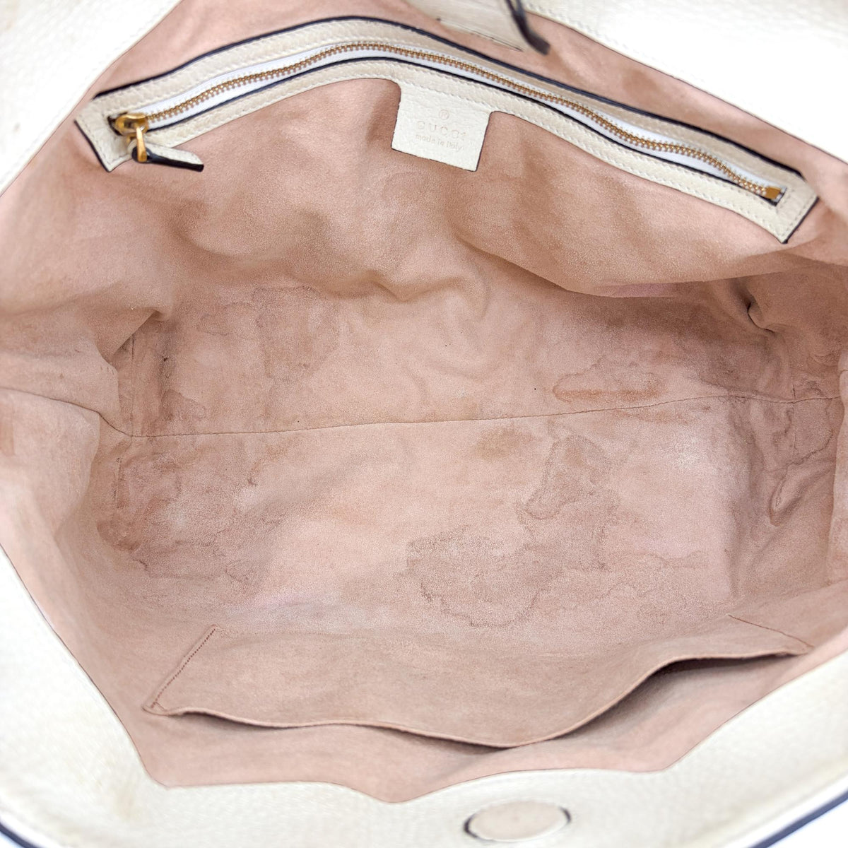Gucci Ophidia Shopping GG Coated Canvas, Beige, Canvas, Tote Bag