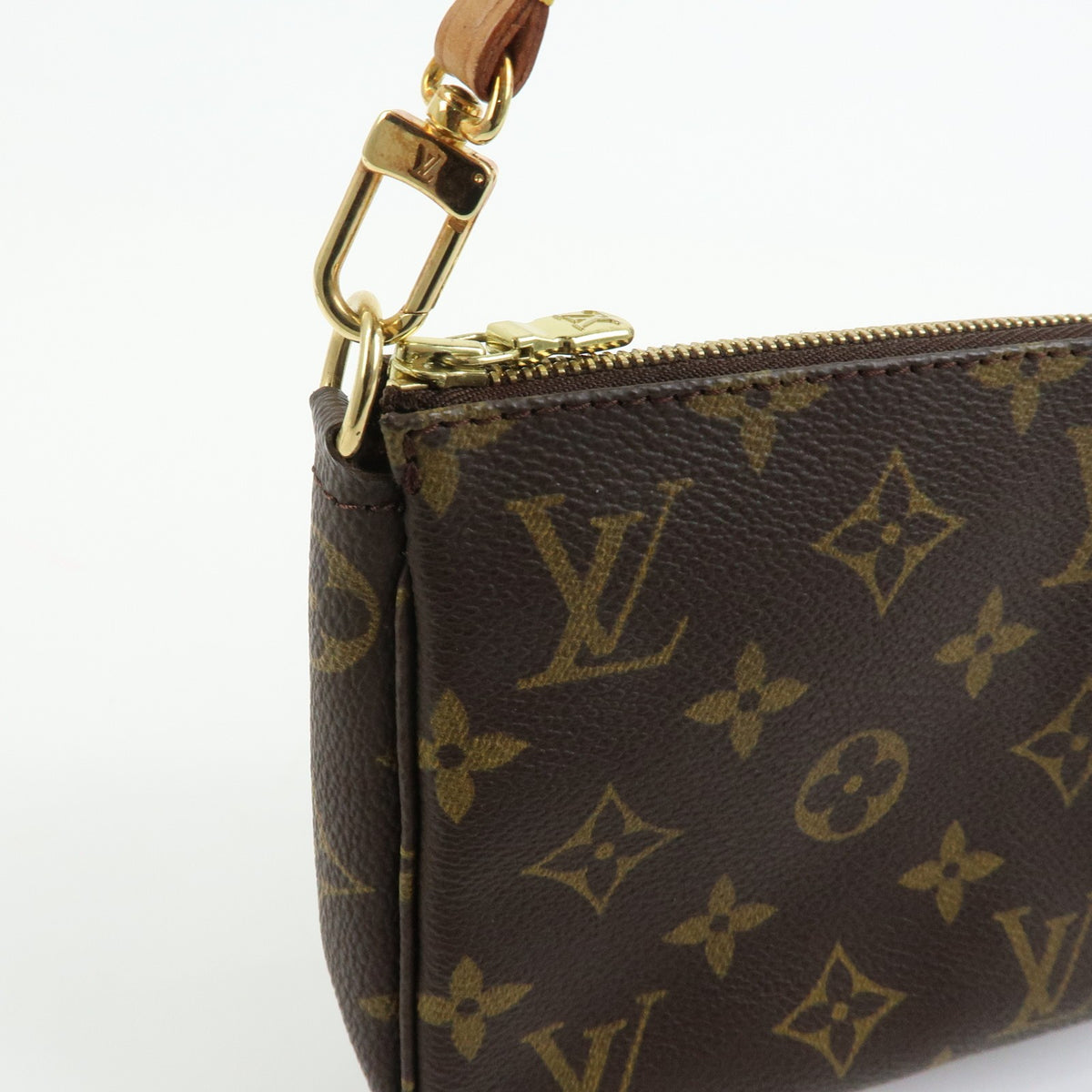 Louis Vuitton Pochette Accessoires NM Monogram Canvas, Brown, Canvas, Clutch