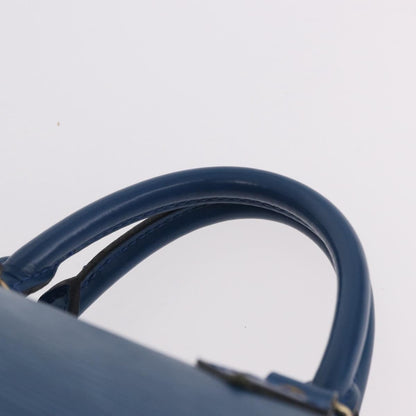 Louis Vuitton Speedy Epi Leather, Blue, Leather, Handbag
