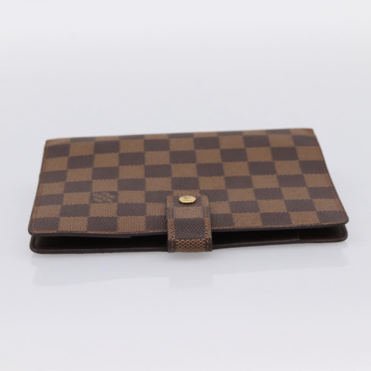 Louis Vuitton Agenda Cover Damier Canvas, Brown, Canvas, Wallet