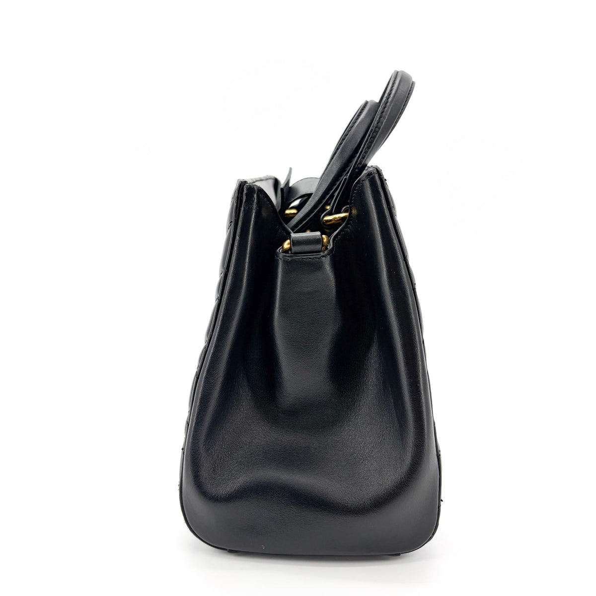 Gucci GG Marmont Tote Matelasse Leather, Black, Leather, Tote Bag