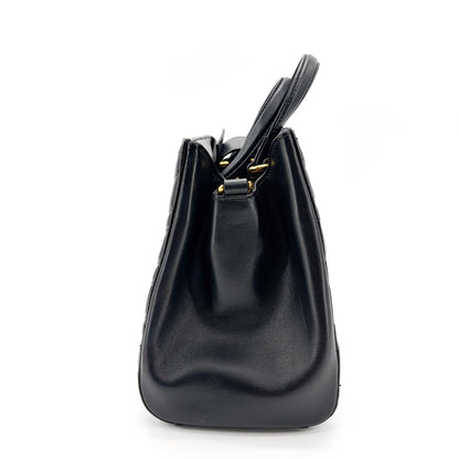 Gucci GG Marmont Tote Matelasse Leather, Black, Leather, Tote Bag