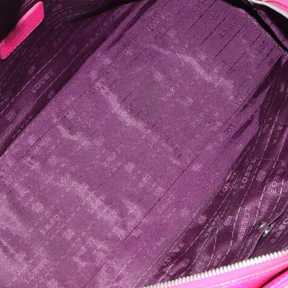 Loewe Vintage Anagram Leather, Pink, Leather, Handbag