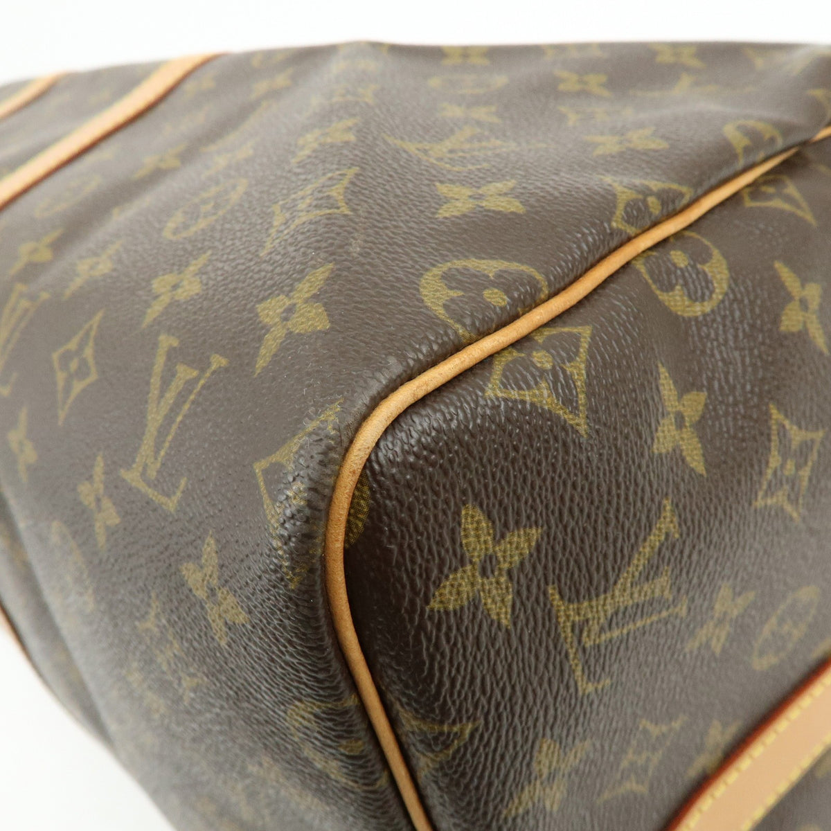 Louis Vuitton Keepall Bandouliere Monogram Canvas, Brown, Canvas, Travel Bag