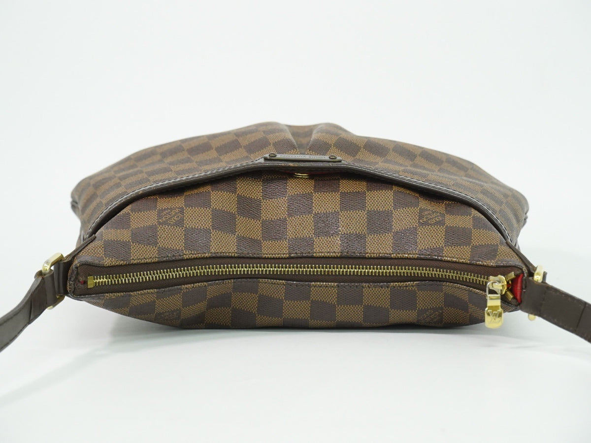Louis Vuitton Bloomsbury Damier Ebene, Brown, Canvas, Shoulder Bag