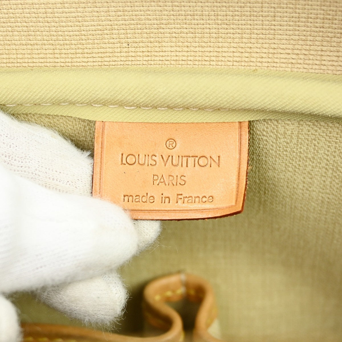 Louis Vuitton Deauville Monogram Canvas, Brown, Canvas, Handbag