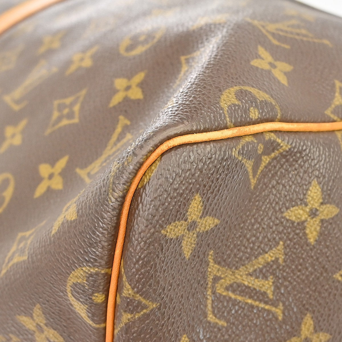 Louis Vuitton Keepall Monogram Canvas, Brown, Canvas, Travel Bag