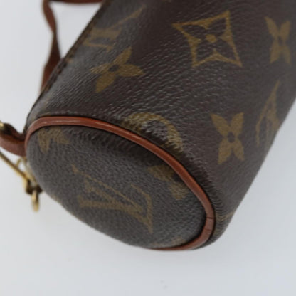 Louis Vuitton Papillon Pochette Monogram Canvas, Brown, Canvas, Clutch