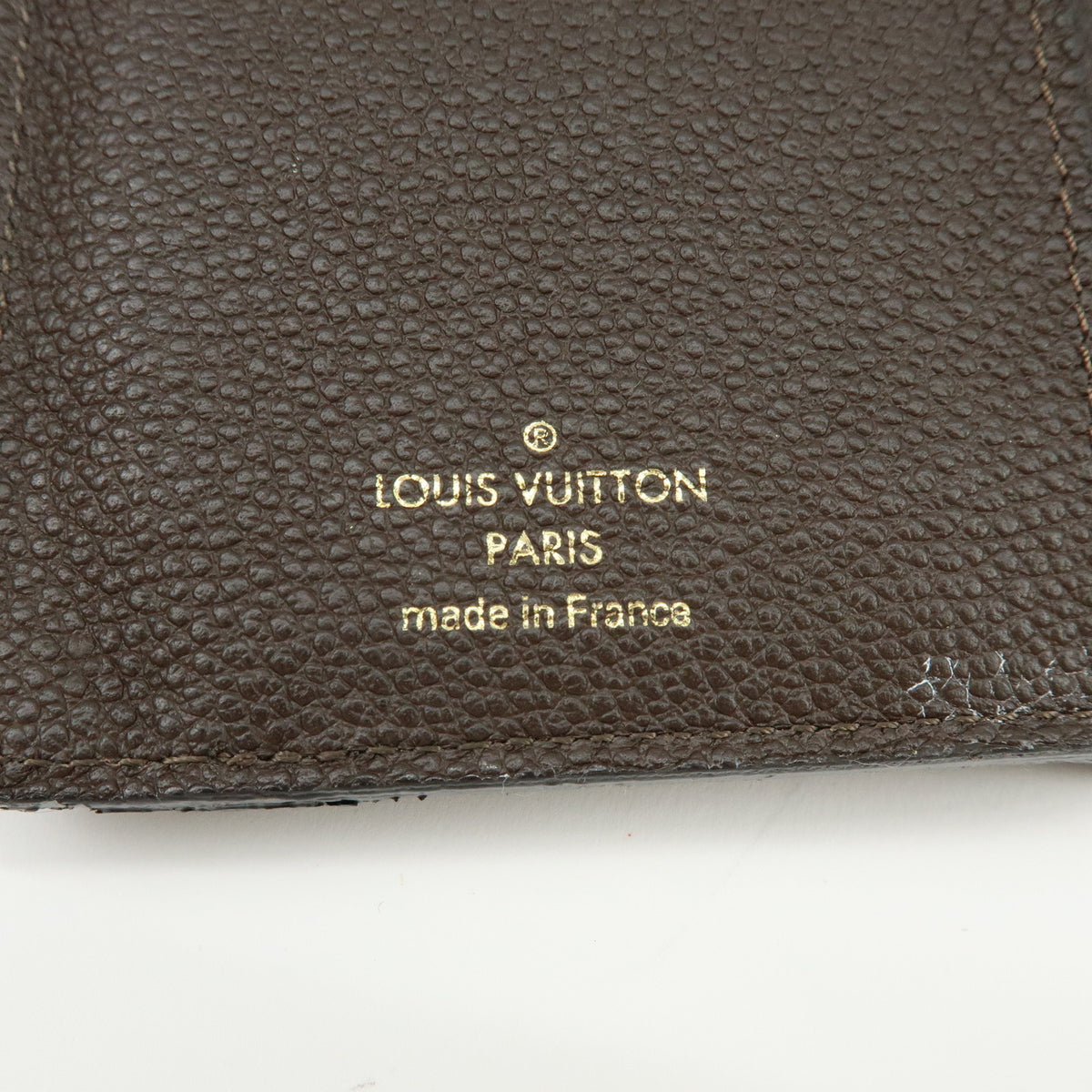 Louis Vuitton Curieuse Monogram Empreinte Leather, Brown, Leather, Wallet
