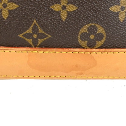 Louis Vuitton Lockit Monogram, Brown, Canvas, Handbag