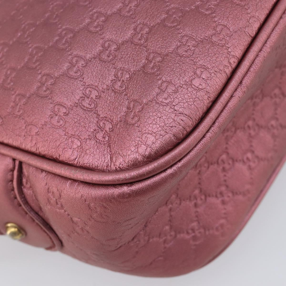 Gucci Sunshine Disco Microguccissima Leather, Pink, Leather, Crossbody Bag