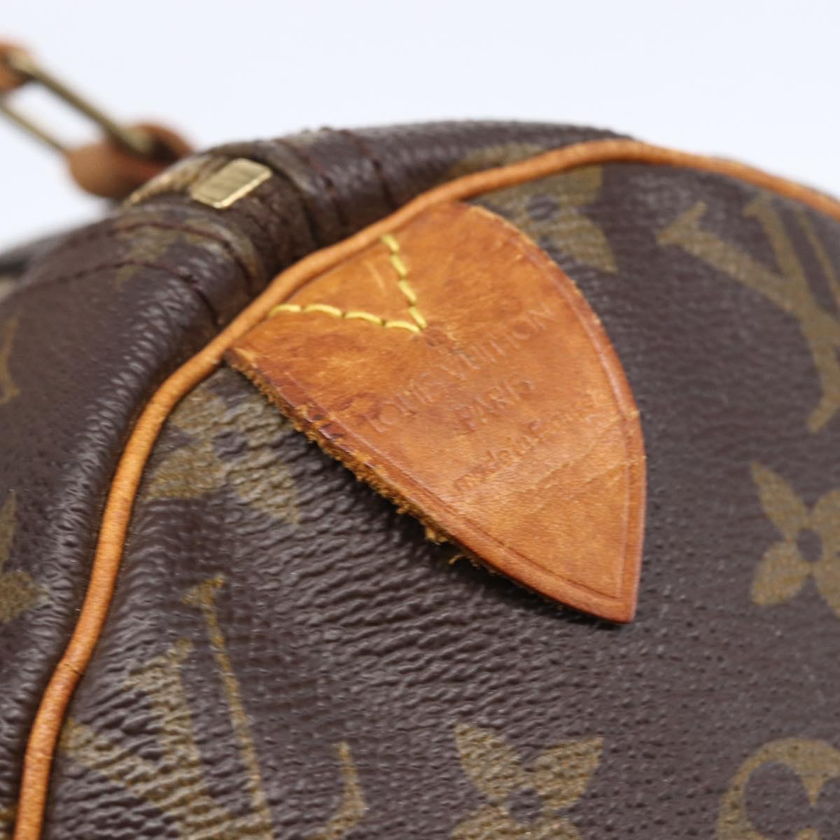 Louis Vuitton Speedy Handbag Monogram Canvas, BROWN, CANVAS, Handbag