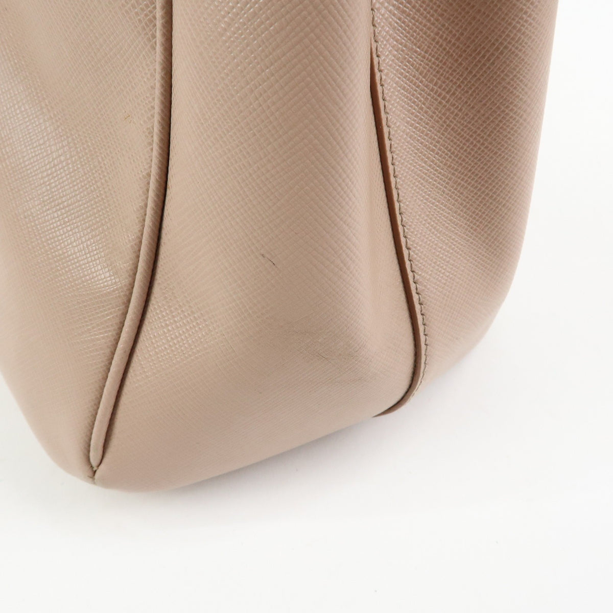 Prada Galleria Double Zip Saffiano Leather, Pink, Leather, Tote Bag