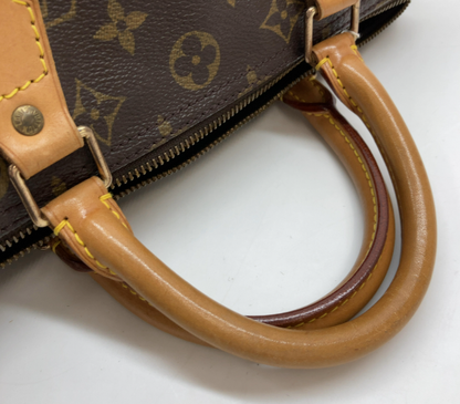 Louis Vuitton Speedy Monogram Canvas, Brown, Canvas, Handbag
