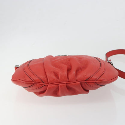 Gucci Abbey Leather, Red, Leather, Shoulder Bag