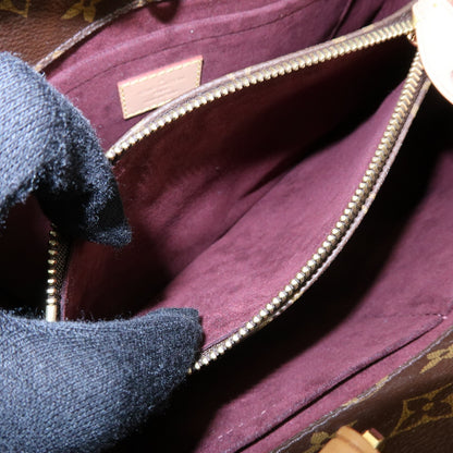 Louis Vuitton Montaigne Monogram Canvas, Brown, Canvas, Handbag