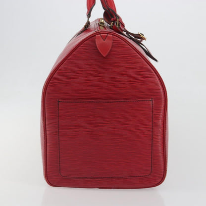 Louis Vuitton Keepall Epi, Brown, Canvas, Travel Bag
