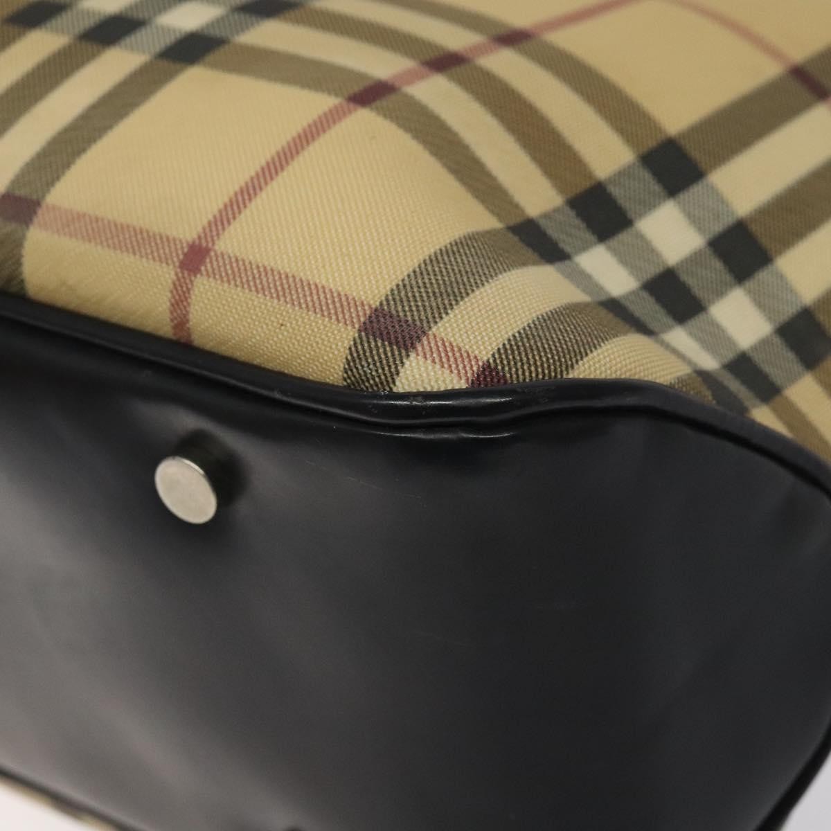 Burberry Nova Check Nova Check Canvas and leather, Beige, Canvas, Handbag