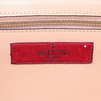 Valentino Garavani Rockstud Soft Leather, Beige, Leather, Tote Bag
