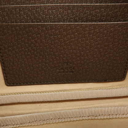 Gucci Ophidia GG Coated Canvas, Brown, Leather, Crossbody Bag