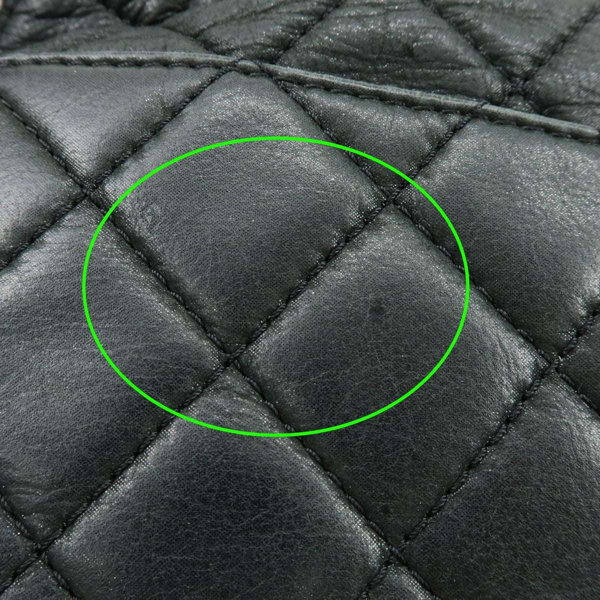 Chanel Shoulder Quilted Leather, Black, Calfskin, Shoulder Bag