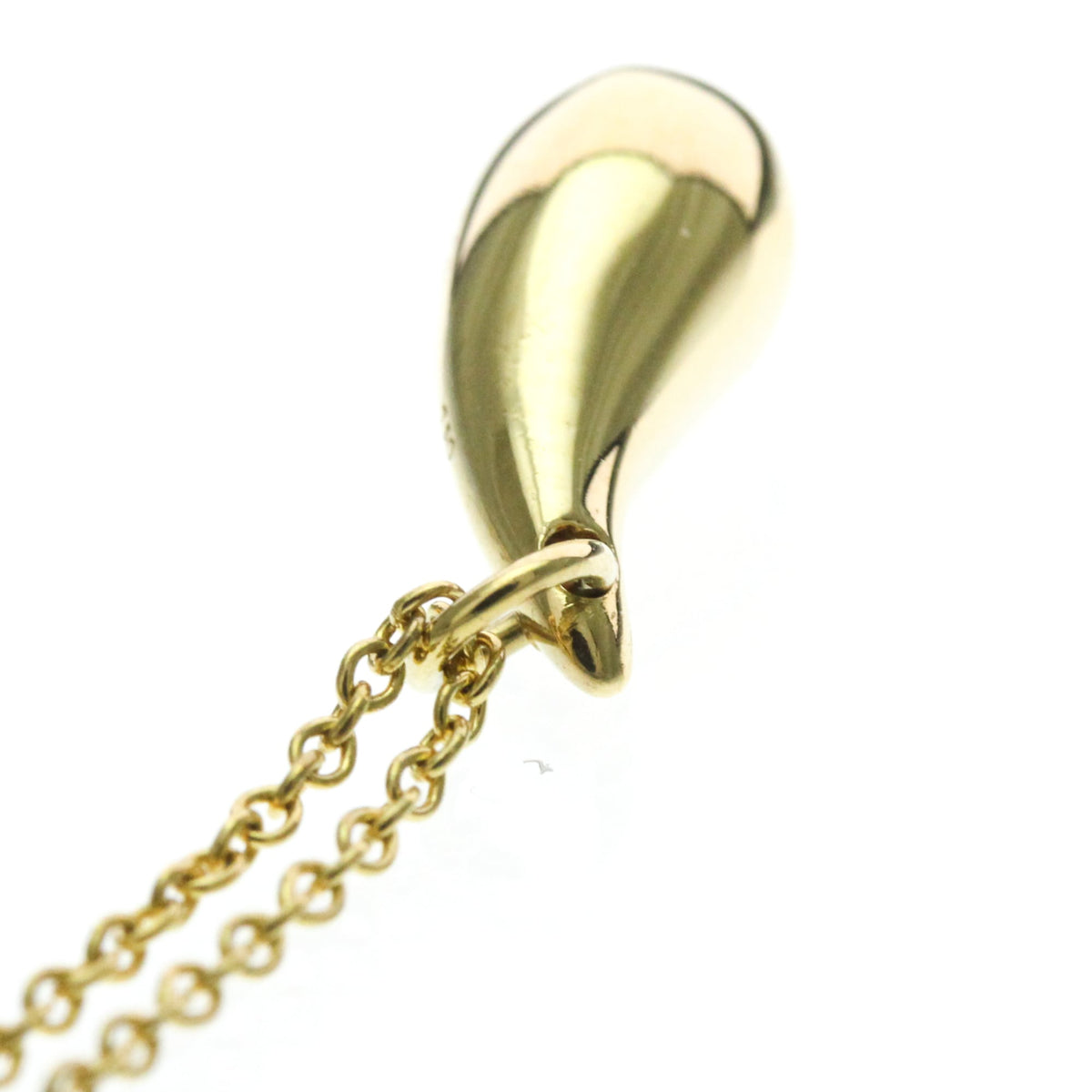 Tiffany & Co. Elsa Peretti Teardrop Pendant 18K Yellow Gold, Gold, Yellow Gold, Necklace