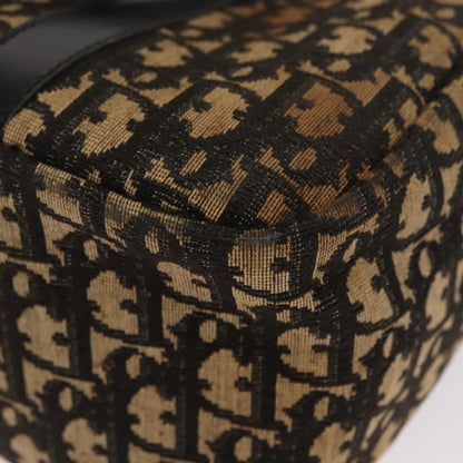 Christian Dior Vintage Trotter Romantique Boston Diorissimo Coated Canvas, Navy, Canvas, Shoulder Bag