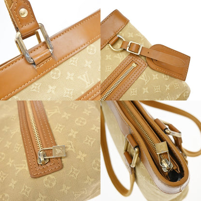 Louis Vuitton Lucille Mini Lin, Beige, Canvas, Handbag