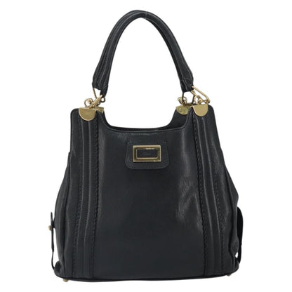 Chloe Irène Leather, Black, Leather, Tote Bag