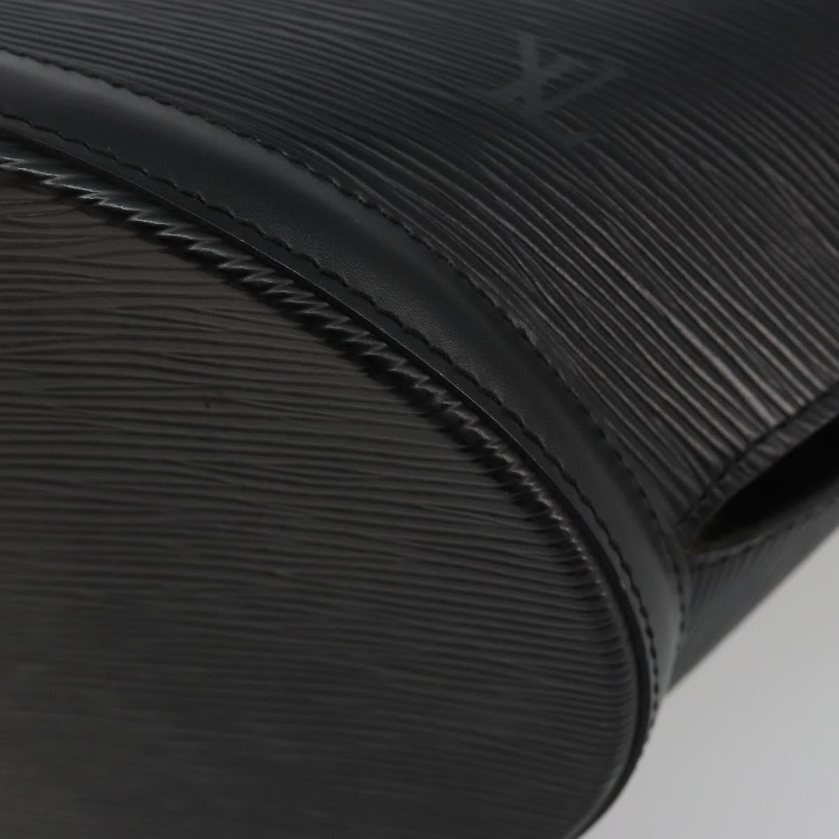 Louis Vuitton Saint Jacques Epi Leather, Black, Leather, Handbag