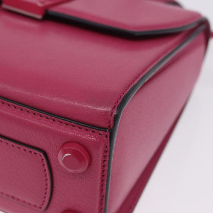 Salvatore Ferragamo Boxyz Top Handle Leather, Pink, Leather, Handbag