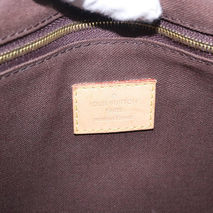Louis Vuitton Menilmontant Monogram Canvas, Brown, Canvas, Handbag