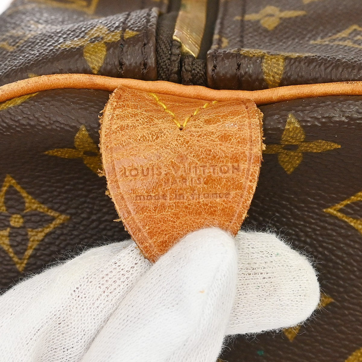 Louis Vuitton Keepall Monogram Canvas, Brown, Canvas, Travel Bag