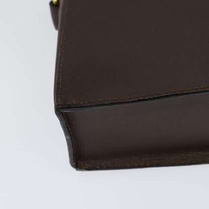 Celine Vintage Turnlock Leather, Brown, Leather, Shoulder Bag