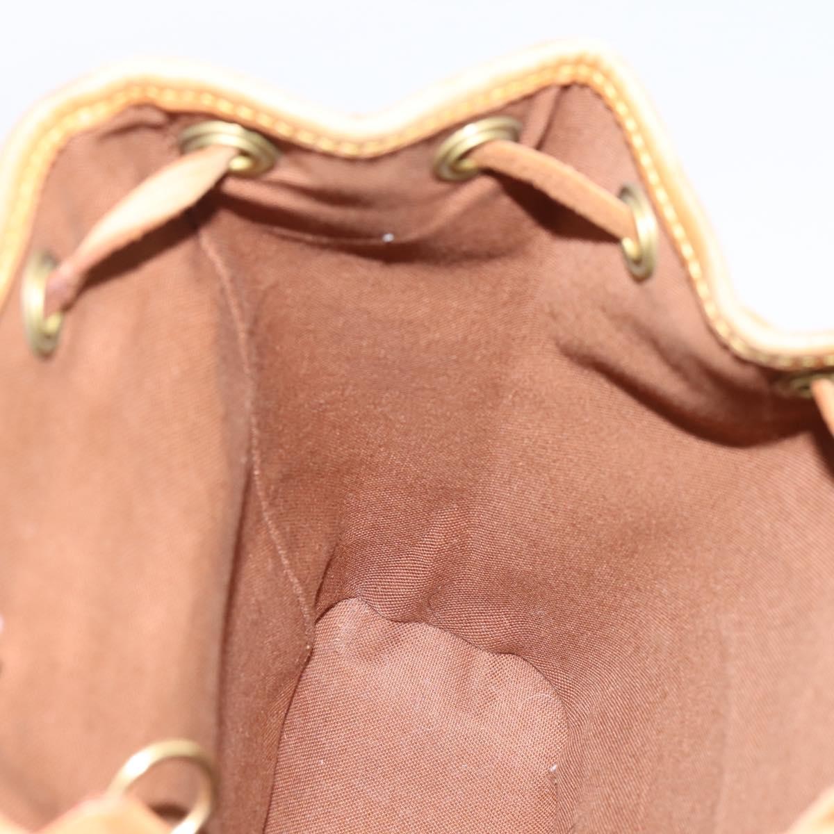 Louis Vuitton Vintage Montsouris Monogram Canvas, Brown, Canvas, Backpack