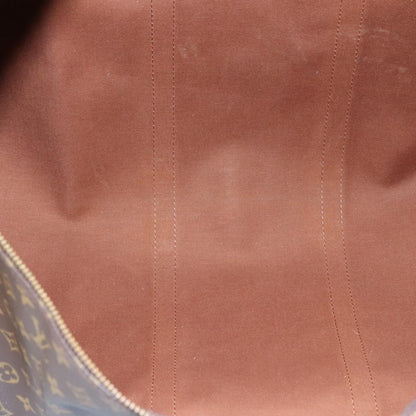 Louis Vuitton Keepall Bag Monogram Canvas, BROWN, CANVAS, Travel bag