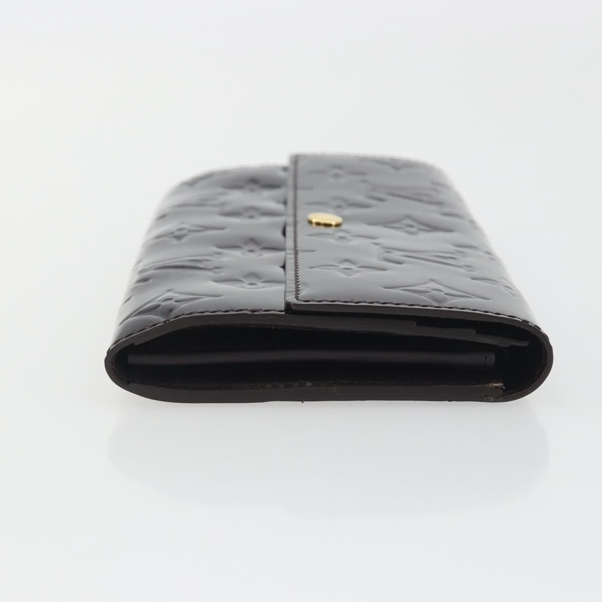 Louis Vuitton Sarah Monogram Vernis, Burgundy, Patent Leather, Clutch