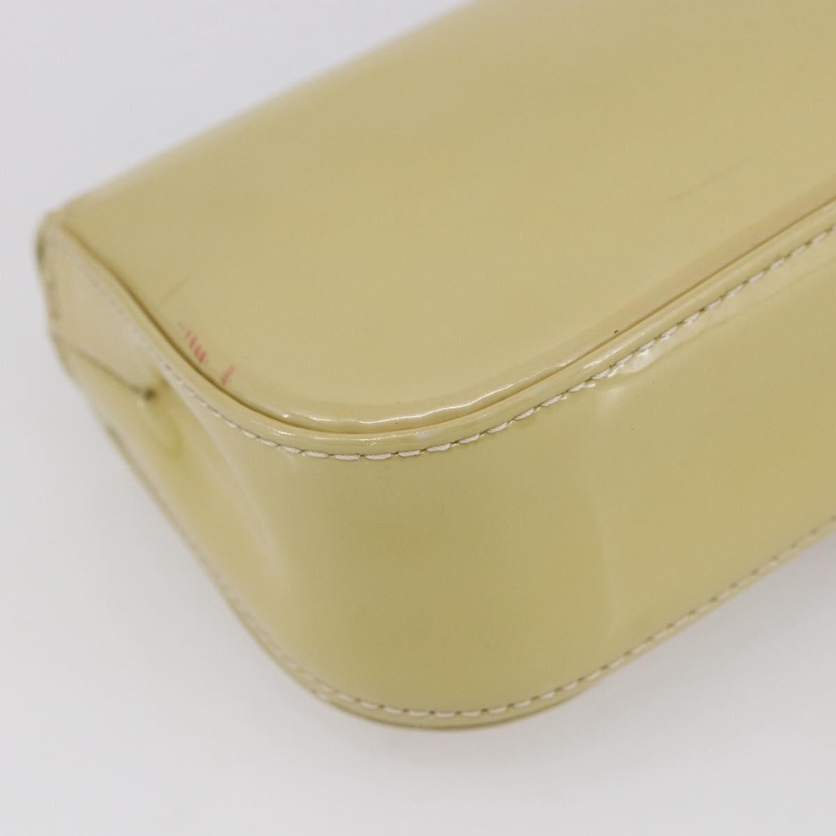 Louis Vuitton Sobe Clutch Patent, Beige, Patent Leather, Clutch
