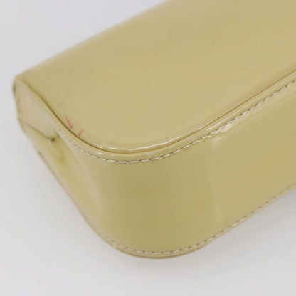 Louis Vuitton Sobe Clutch Patent, Beige, Patent Leather, Clutch