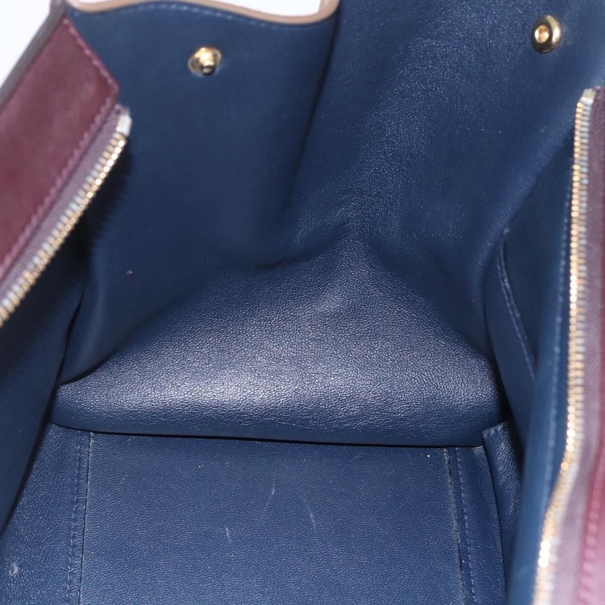 Celine Tricolor Trapeze Bag Leather, MULTICOLOUR, LEATHER, Handbag