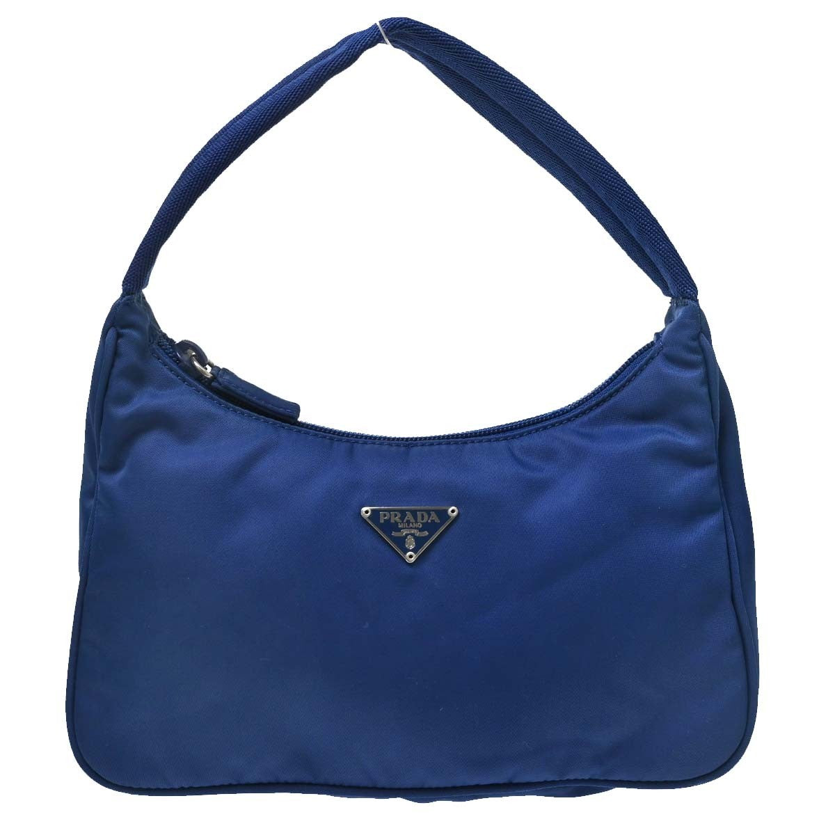 Prada Re-Edition 2000 Hobo Tessuto, Blue, Nylon, Shoulder Bag