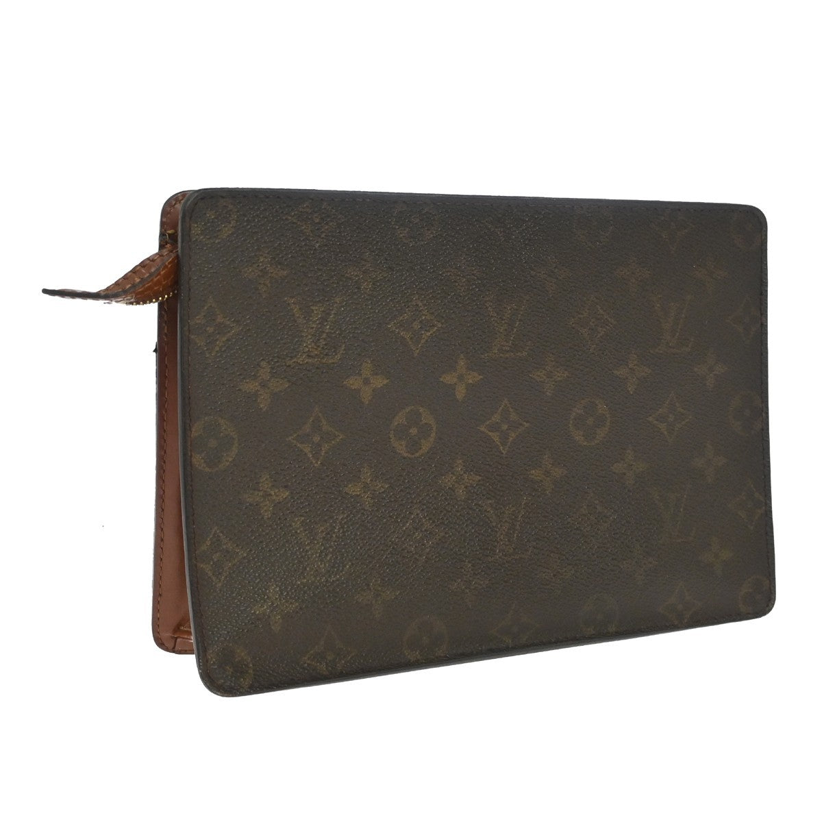 Louis Vuitton Pochette Homme Monogram Canvas, Brown, Canvas, Clutch