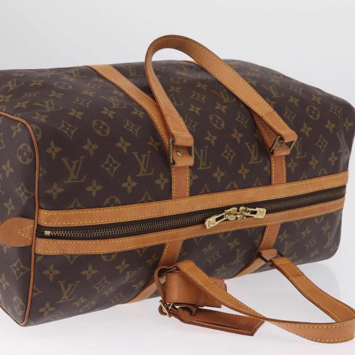 Louis Vuitton Sac Souple Monogram Canvas, Brown, Canvas, Handbag