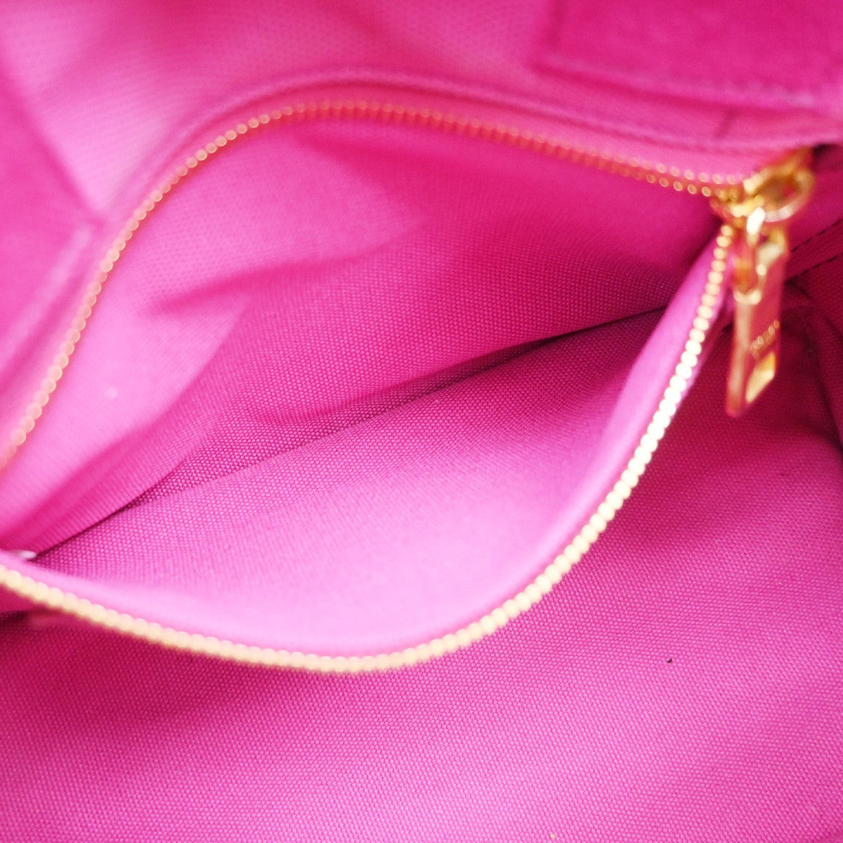 Prada Canapa Open Tote Canvas, Pink, Canvas, Tote Bag