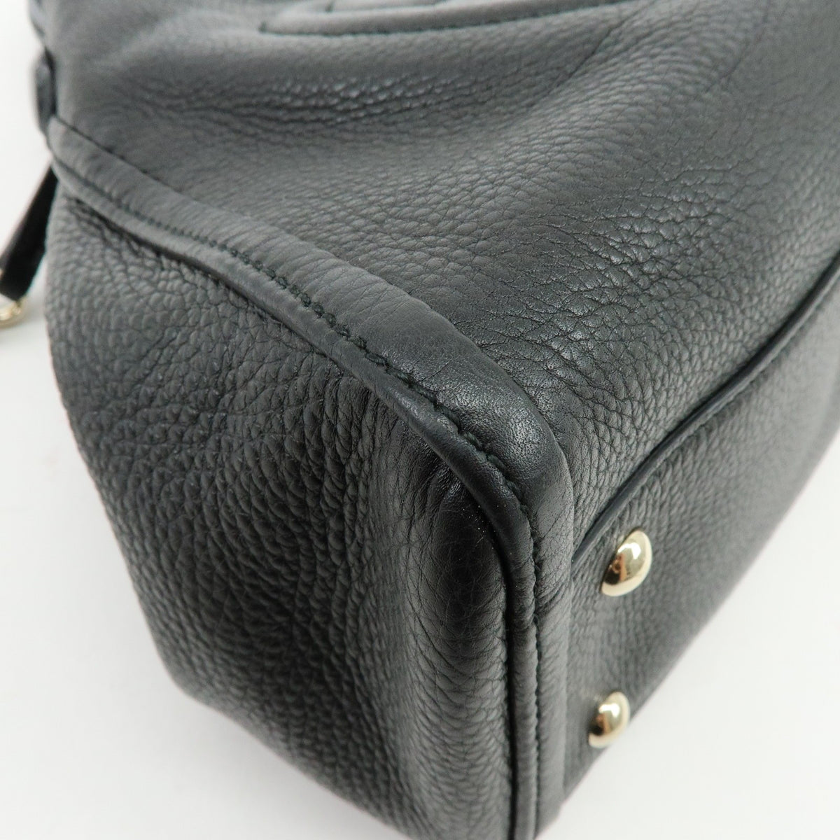 Gucci Soho Leather, Black, Leather, Shoulder Bag