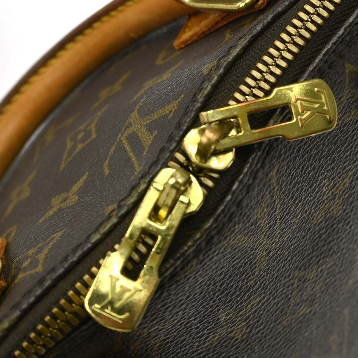 Louis Vuitton Alma Monogram Canvas, Brown, Canvas, Handbag