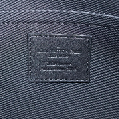Louis Vuitton Pochette Cosmos Limited Edition Monogram Glaze Canvas, Black, Canvas, Clutch
