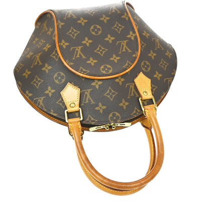 Louis Vuitton Ellipse Monogram Canvas, Brown, Canvas, Handbag