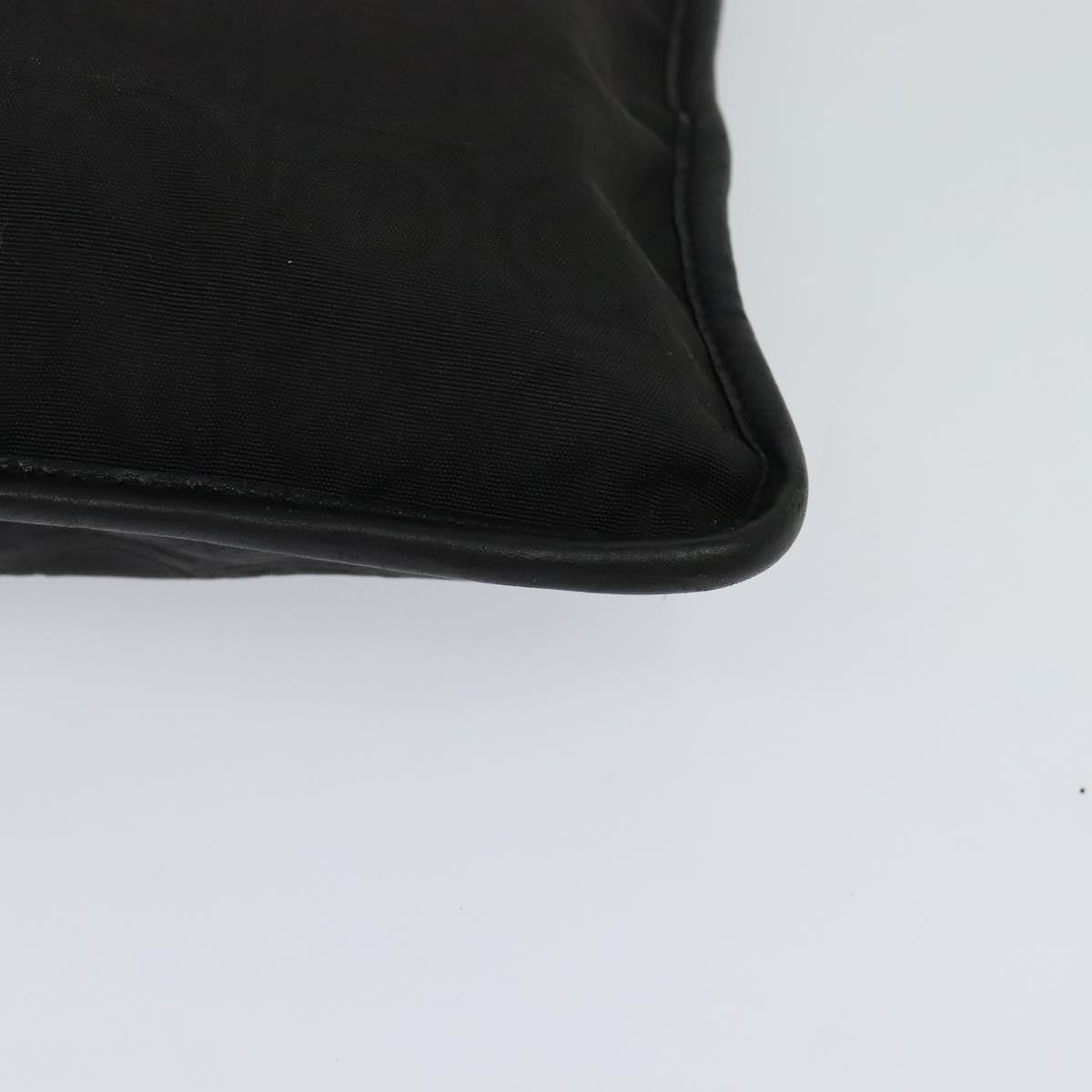 Salvatore Ferragamo Vintage Nylon, Black, Nylon, Shoulder Bag