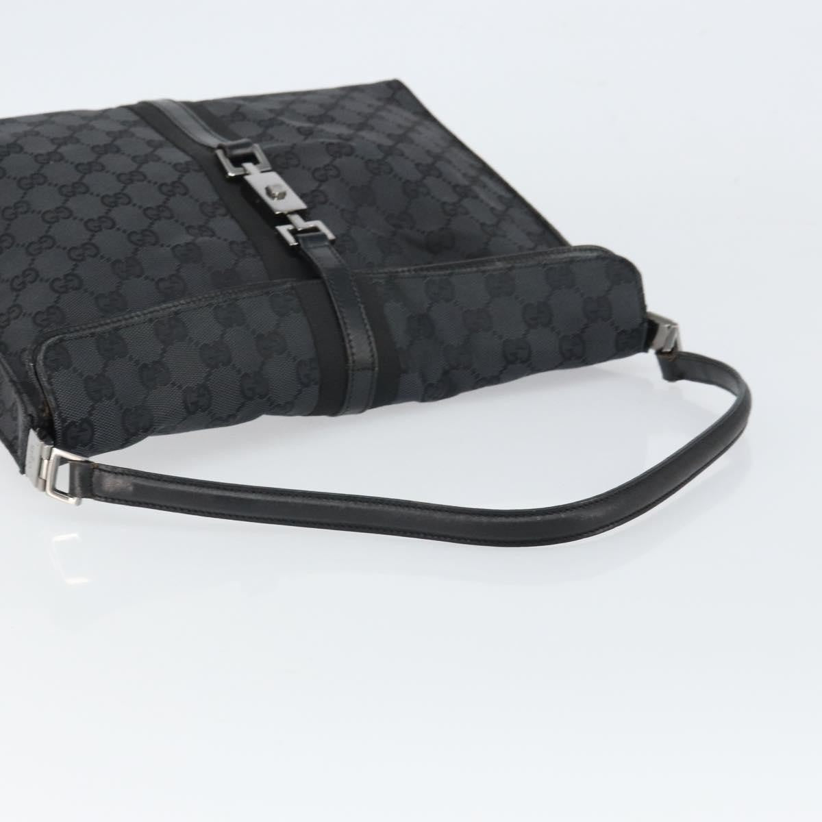 Gucci Jackie GG Canvas, Black, Canvas, Tote Bag